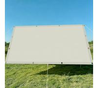 Toile d'ombrage Rectangulaire 80 x 150 cm Imperméableanti Auvent Respirant pour Patio Jardin Terrasse Extérieur Balcon, Blanc cassé