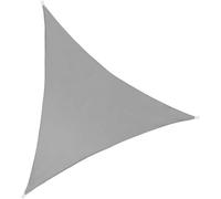 Toile D'ombrage Triangulaire 3 Mètres Gris