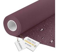 Toile imperméable de 1,60 m de large - Tissu imperméable 220 g/m² 600D - Tissu imperméable pour parasol, 5 mètres, Pruim