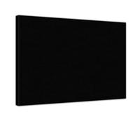 Toile noire de qualité supérieure - Peinte sur châssis - En bois véritable - 20 x 120 cm - 330 g/m² - Prêt à être encadré - 6 couleurs disponibles