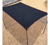 Toile Ombrage 5x3 Filet Ombrage Potager Anti-UV Voile Ombrage Rectangulaire Ajourée Anti UV Filet Protection Solaire Anti Chaleur Plantes D'extérieur Jardin,black-5x6m