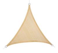 Toile Ombrage Exterieur Voile D'ombrage Triangulaire en Tissu for Plantes De Jardin, Filet D'ombrage for Gazébo, Piscine, Patio Extérieur(Only Beige Sail,4mx4mx4m)