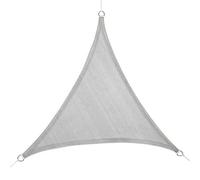 Toile Ombrage Exterieur Voile D'ombrage Triangulaire en Tissu for Plantes De Jardin, Filet D'ombrage for Gazébo, Piscine, Patio Extérieur(Only Grey Sail,5mx5mx5m)