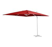 Toile Parasol Déporté "Sun 3" - 3 X 3 M - Rouge Rouge