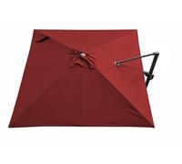 Toile Parasol Mat Déporté NH 3x3/8 Polyester 210gr SD - Rouge