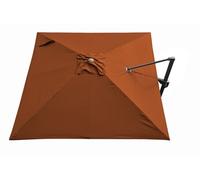 Toile Parasol Mat Déporté NH 3x3/8 Polyester 210gr SD - Sienne