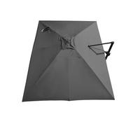 Toile Parasol Mat Déporté NH 3x4/8 Polyester 210gr SD - Gris