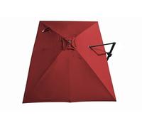 Toile Parasol Mat Déporté NH 3x4/8 Polyester 210gr SD - Rouge