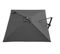 Toile Parasol Mat Déporté NH Tilt 3x3/8 Polyester 210gr SD - Gris