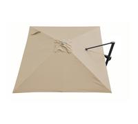 Toile Parasol Mat Déporté NH Tilt 3x3/8 Polyester 250gr Gr6 - Ecru