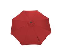 Toile Parasol Mat Droit 350/8 Polyester 200gr SD - Rouge