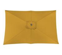 Toile Parasol Mat Droit 3x2 par 6 Polyester 200gr SD - Curry