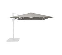 Toile pour parasol déporté 3x3m taupe Malaga - Oviala