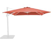 Toile pour parasol déporté 3x3m terracotta - Oviala Malaga