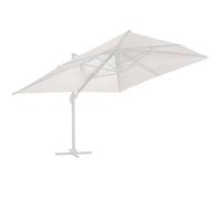 Toile pour parasol déporté 4x3m écru Caserta - Oviala