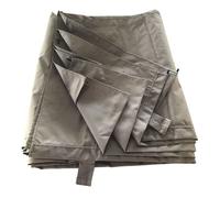 Toile Pour Pergola Murale 3 × 4m Fréjus Taupe Marron