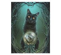 Toile | « Rise of the Witches » de Lisa Parker | 25 cm x 19 cm x 1,5 cm | Lot de 1