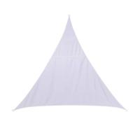 Toile Solaire Voile d'ombrage 5 x 5 x 5 m pour ombrager Votre Jardin, Votre terrasse ou Votre Balcon- Coloris Blanc
