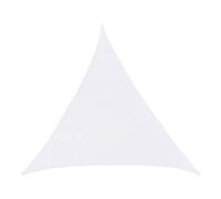 Hespéride – Voile d'ombrage triangulaire Curacao – 2 x 2 x 2 m – Polyester – Blanc