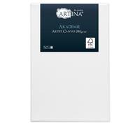 Artina Canvas toile peinture tableau châssis entoilés en bois FSC® peindre | 40x60cm blanche 100% coton stable toiles à peindre couleurs acryliques vierge acrylique artiste Akademie