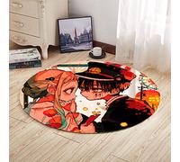 Toilet-Bound Hanako-kun Tapis rond imprimé 3D pour salon, salle de bain, cuisine, chambre d'enfant