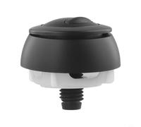 Toilet Bouton de chasse d'eau double bouton pour Siamp | für optima 50 Robinet de rinçage sous pression Câble 53 mm Plastique Double chasse d'eau pour salle de bain Noir Or Argent