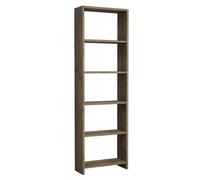 Bibliothèque New 160 cm - Marron noix