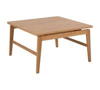 Toilinux.com Table Basse carrée en chêne AREN - Marron