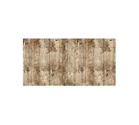 Toilinux - Lot 2x Adhésif décoratif Bois vieilli - 200 x 45 cm - Marron