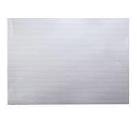 Lot 2x Adhésif décoratif pour meuble effet Vague - 200 x 45 cm - Blanc