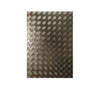 Toilinux - Lot 2x Adhésif décoratif pour meuble Metallique - 150 x 45 cm - Gris alu - Metallique