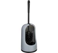 Toilinux - Lot 2x Brosse WC - Plastique - Gris Gris G
