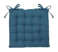 Lot 2x Galette de chaise - Bleu Canard