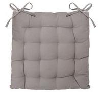 Toilinux - Lot 2x Galette de chaise - Gris - ANJALI Gris G