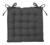 Lot 2x Galette de chaise - Gris foncé