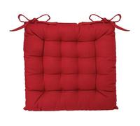 Toilinux Galette de chaise – Lot 2x – Rouge