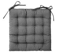 Lot de 2 Galettes de chaise Otto - 38 x 38 cm. - Gris