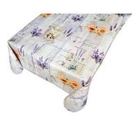 Toilinux - Nappe en toile cirée rectangulaire Arles - 140 x 250 cm - Multicolore Multicolore G