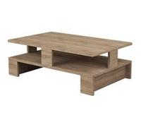 Table basse en panneaux mélaminés L.80 cm - Beige