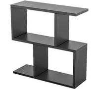Toilinux - Table d'appoint en Mélaminé H.60cm - Gris Anthracite - Life Gris Anthracite G