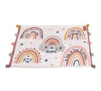 Tapis pour chambre d'enfant à pompons - 60 x 90 xm. - Multicolore