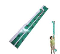 Toise de croissance pour - Autocollant de mesure de hauteur girafe de 180 cm, règle de mesure pour, toile amovible et règle murale en bois, décoration de chambre de bébé et de jardin