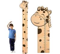 Toise De Croissance Pour Bébé - PVC | Mural De Taille Pour | Règle De Mesure De Croissance Thème Animal Adorable | Outil Mural Pour De Croissanece À Domicile Ou À L'École