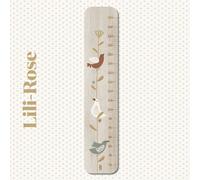 Toise En Bois Branche Oiseau Lili-rose Multicolore TU