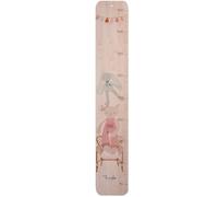 Toise en bois souris rose