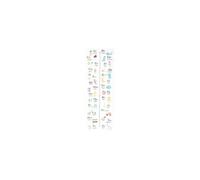 Toise Enfant Alphabet Les Règles Multicolore