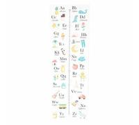 Toise Enfant Alphabet Les Règles Multicolore