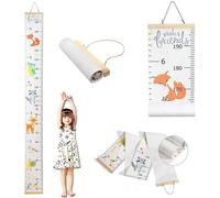 Toise Enfant Mural Tableau De Hauteur Règle De Mesure Suspendu Amovible Pour Record De Croissance Des Adolescents Bébé Garçon Fille Suspension Blanc