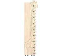 Toise girafe en bois Beige G