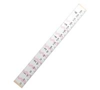 Toise Murale de Croissance Bébé en Toile Rose pour Chambre Garçon et Filles | Cordons en Coton, Décor Mural Simple et Délicat, Format Suspendu Peu Encombrant